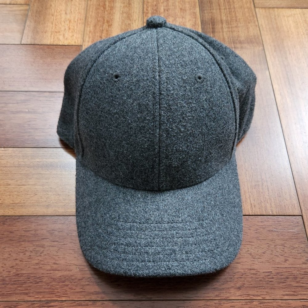 GENTS Men's Wool Baseball Cap - Gray